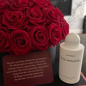 AUTH BYREDO OUD IMMORTEL BODY LOTION SOLD OUT COLLECTION NWOB